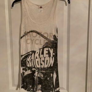 Retro Harley Davidson Tank
